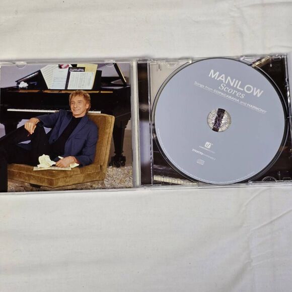 Barry Manilow Scores CD Copacabana & Harmony Pre-owned - Picture 2 of 3